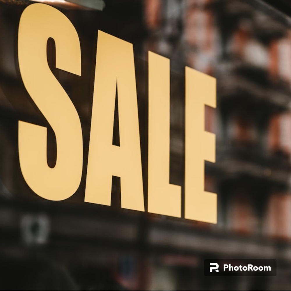 Big sale. Accepting reasonable offers.